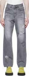 ADER error Gray Bart Jeans