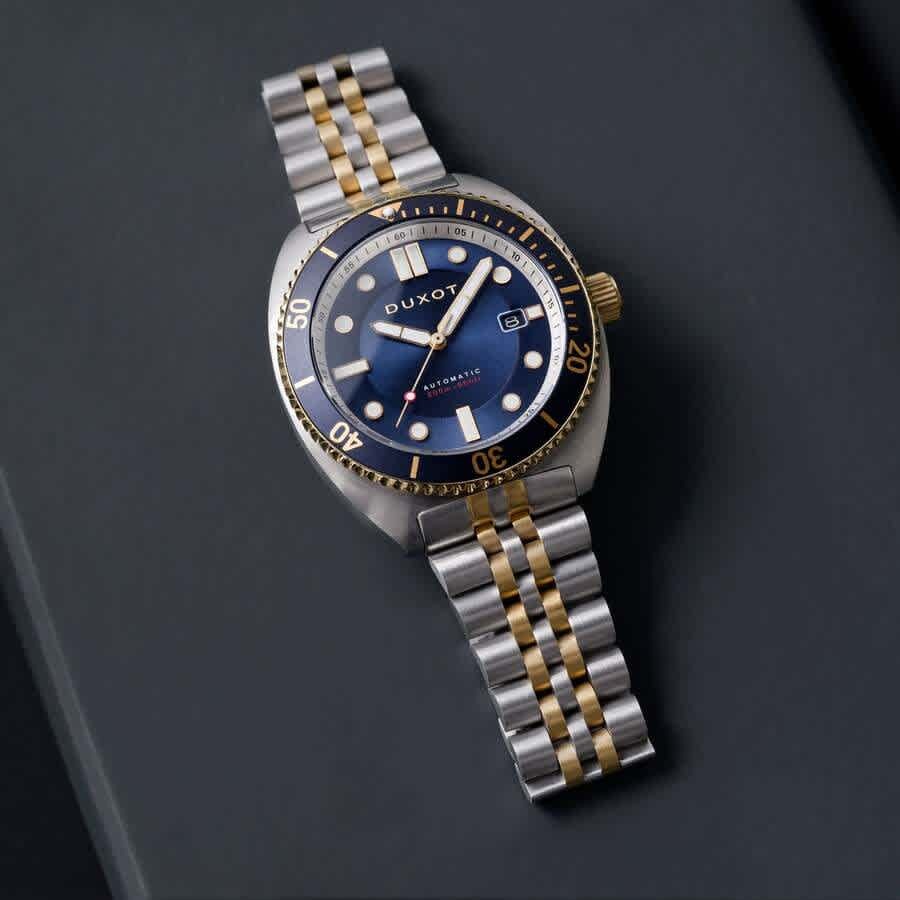 Duxot Tortuga Automatic Blue Dial Mens Watch DX-2026-44 Duxot