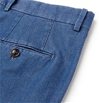 Tod's - Blue Washed-Denim Trousers - Blue