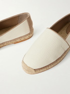 Brunello Cucinelli - Raffia Espadrilles - White