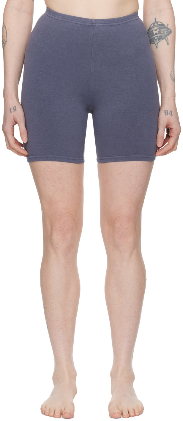 SKIMS Cotton Rib Boxer Shorts Blue Size XS - $29 (17% Off Retail) New With  Tags - From Lauren