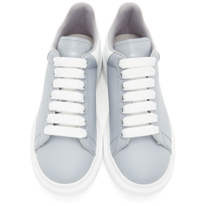 alexander mcqueen grey sneakers