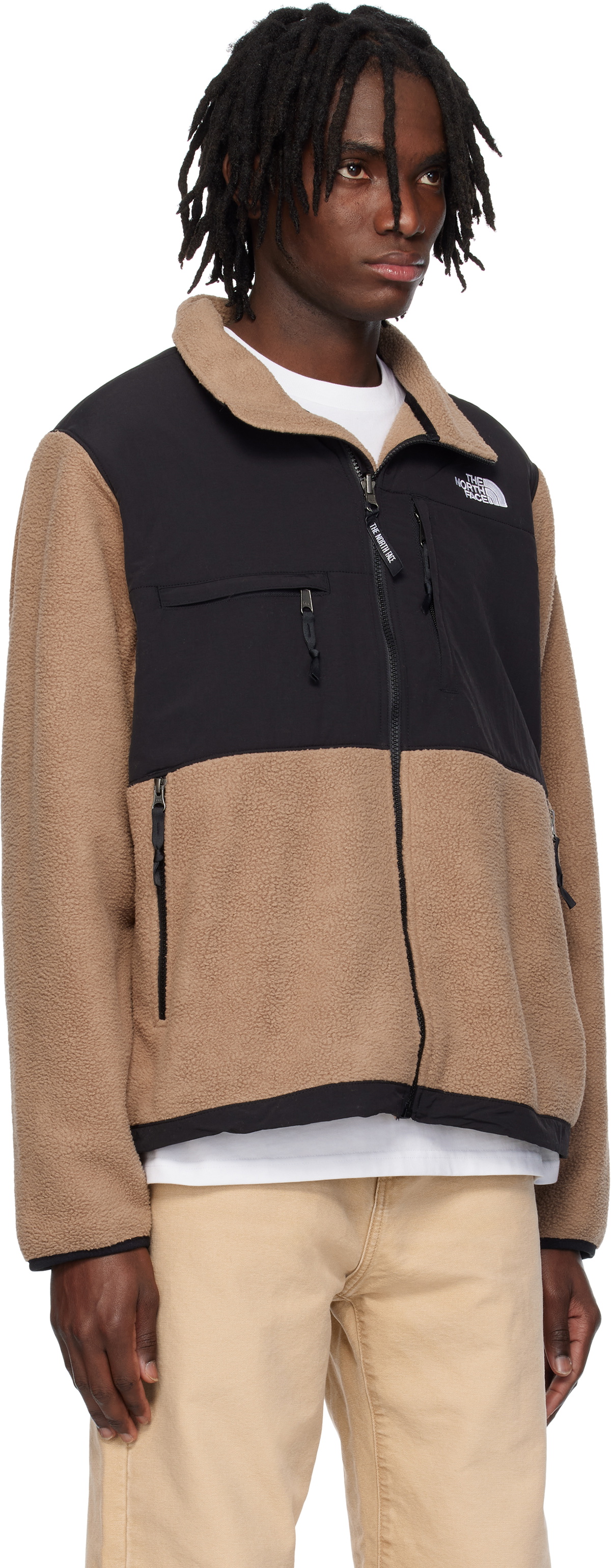 The North Face Brown & Black Retro Denali Jacket The North Face