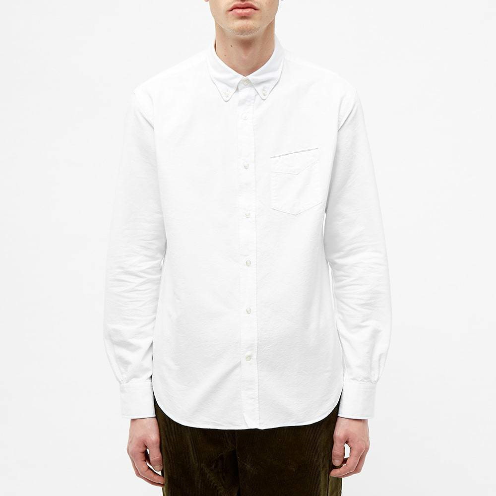 Photo: Officine Générale Button Down Japanese Selvedge Oxford Shirt