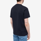 Fred Perry Authentic Men's Embroidered T-Shirt in Navy