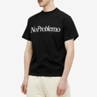NoProblemo Men's Logo T-Shirt in Black