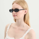 Le Specs Outta Love + Sunglasses in Black/Smoke Mono 