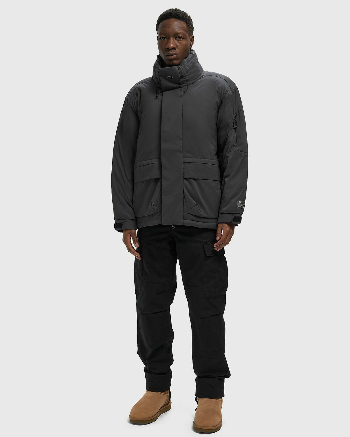 OAKLEY FGL PUFFY JACKET 5.7 Black Mens Windbreaker
