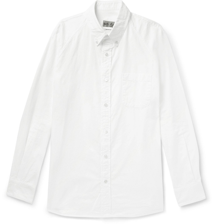 Photo: Blue Blue Japan - Button-Down Collar Cotton Oxford Shirt - White