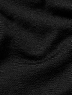 Canali - Cashmere, Wool and Silk-Blend Rollneck Sweater - Black