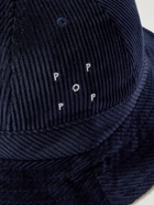 Pop Trading Company - Logo-Embroidered Cotton-Corduroy Hat