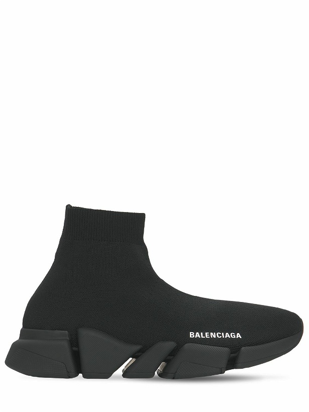 Photo: BALENCIAGA - Speed 2.0 Knit Sport Sneakers