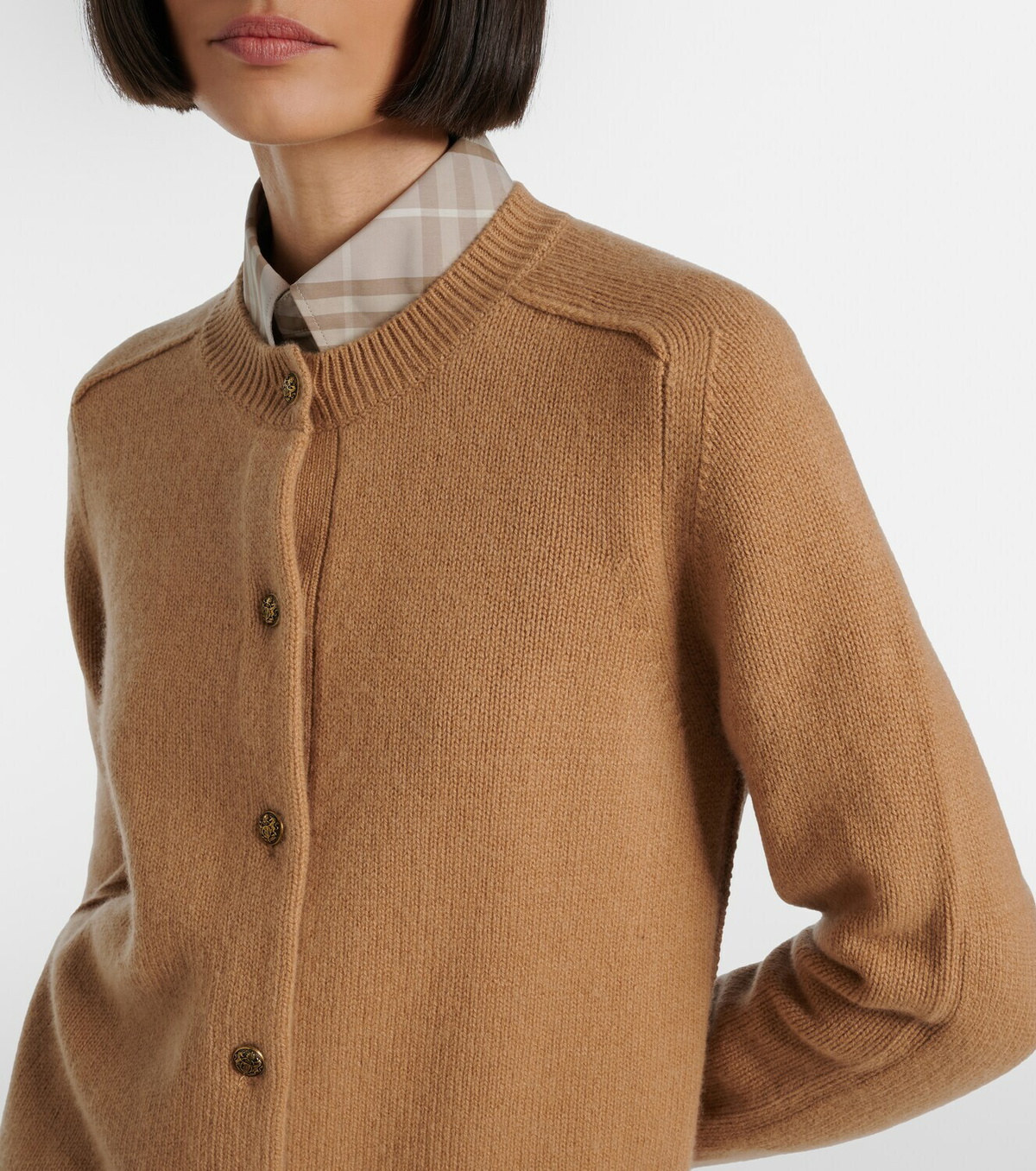 Burberry EKD cashmere-blend cardigan
