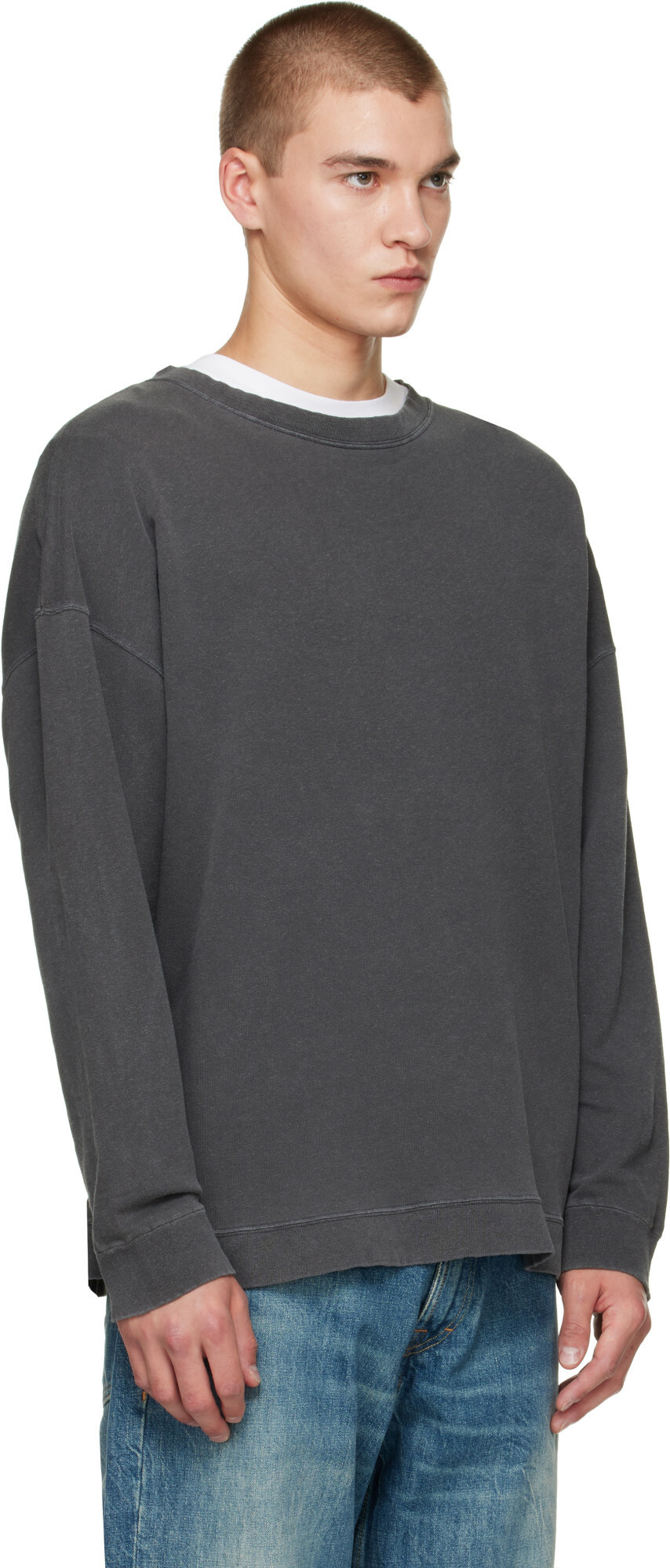 OUR LEGACY Gray Slack Sweatshirt