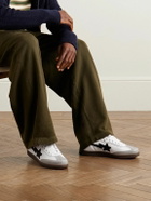 adidas Originals - Bape Samba Rubber-Trimmed Leather Sneakers - White