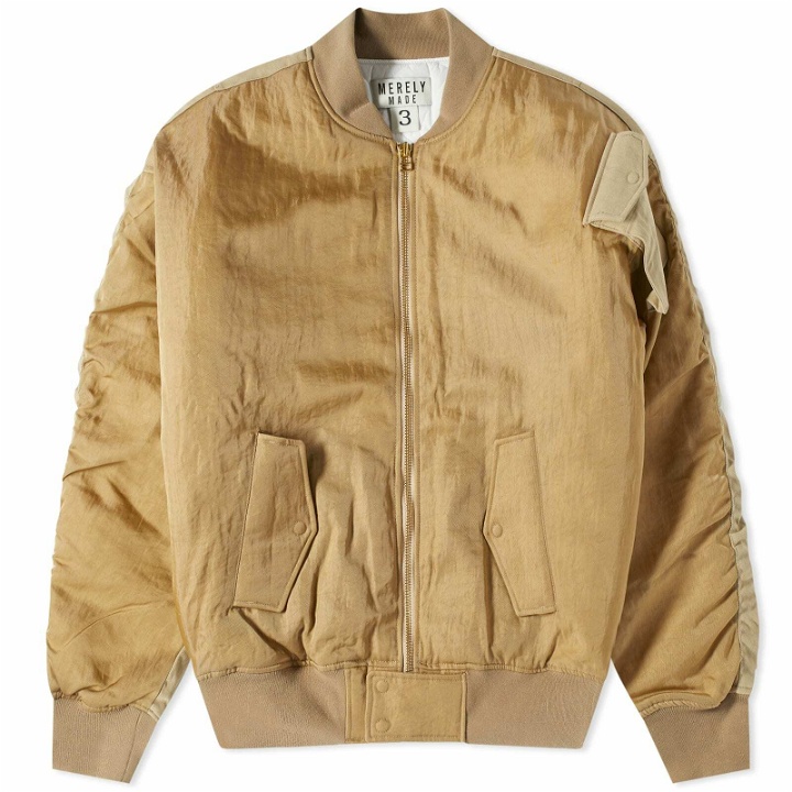 Photo: Merely Made MA-1 Jacket in Harvest Gold
