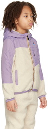 K-Way Kids Purple & Off-White 3.0 Neige Orsetto Jacket