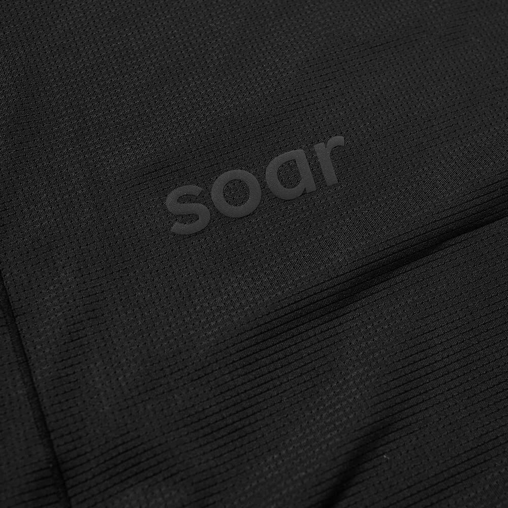 SOAR Men's Singlet 2.0 in Black Soar Running