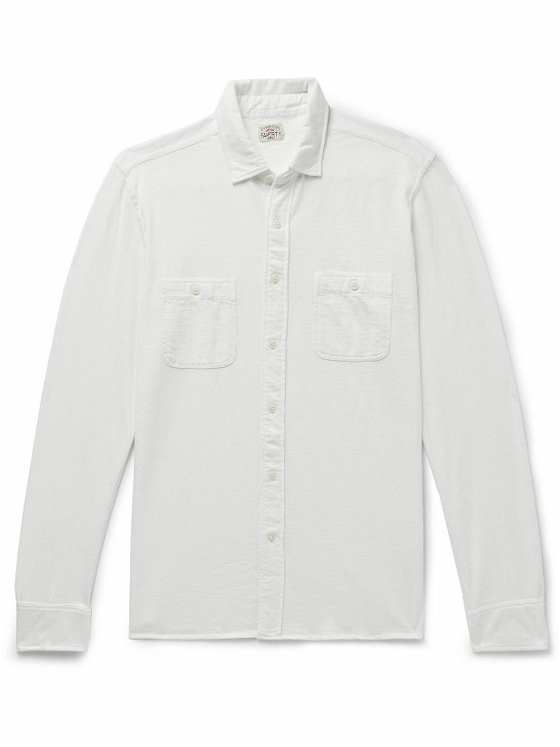 Photo: Faherty - Organic Cotton-Jersey Shirt - White
