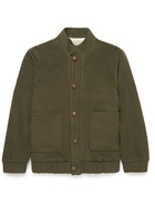 Giuliva Heritage - The Rodolfo Virgin Wool and Cashmere-Blend Felt Jacket - Green