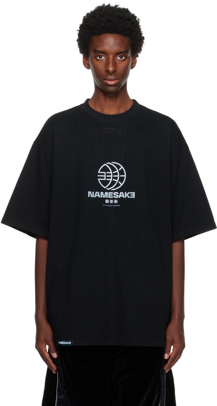 NAMESAKE Black Sava Team T-Shirt NAMESAKE