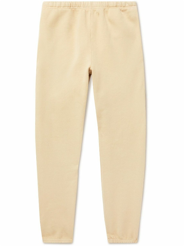 Photo: Les Tien - Tapered Garment-Dyed Cotton-Jersey Sweatpants - Neutrals