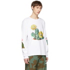 Bianca Chandon White Cactus Long Sleeve T-Shirt