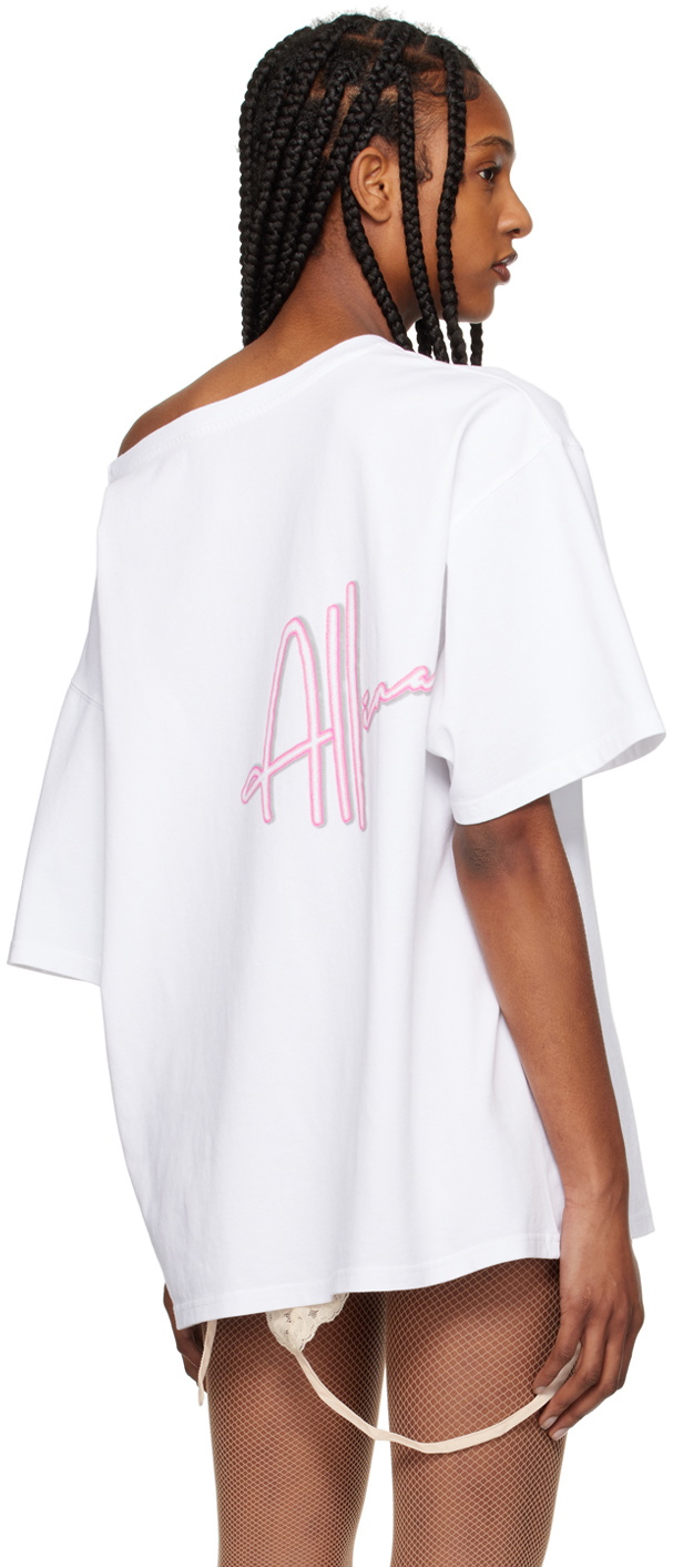 ALL-IN White Allina Eyes T-Shirt