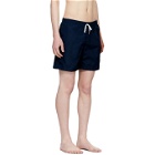 Bather Navy Solid Swim Shorts