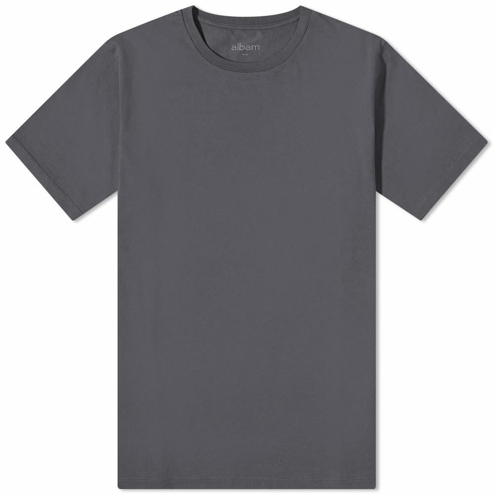 Photo: Albam Men's Classic T-Shirt in Charcoal