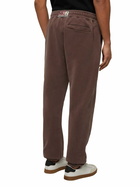 MC2 Saint Barth Brown Tracksuit Pants Bolt With Vintage Treatment