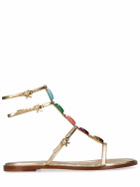 GIANVITO ROSSI - 10mm Shanti Leather Flat Sandals