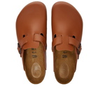 Birkenstock Boston in Ginger Brown Smooth Leather