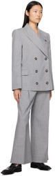 CAMILLA AND MARC Gray Lazlo Trousers