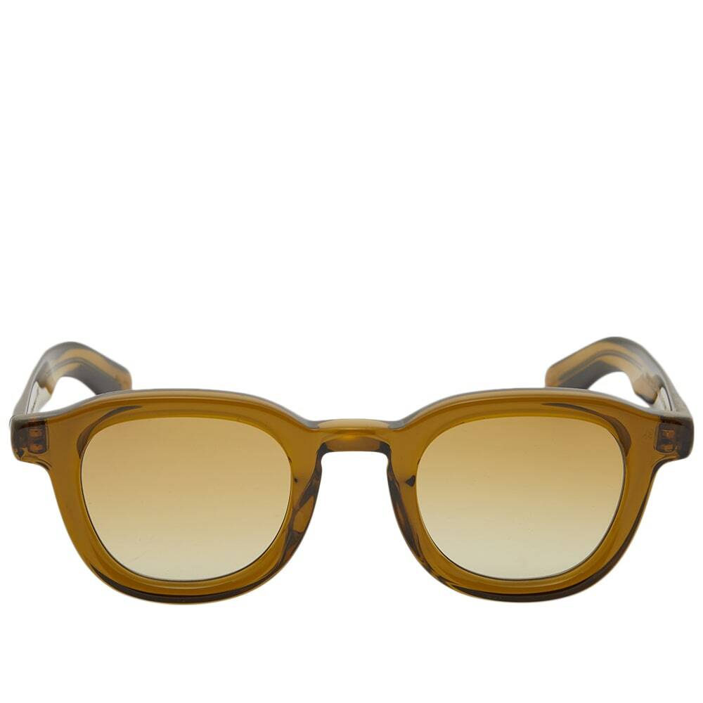 Moscot Men's Dahven Sunglasses in Olive Brown