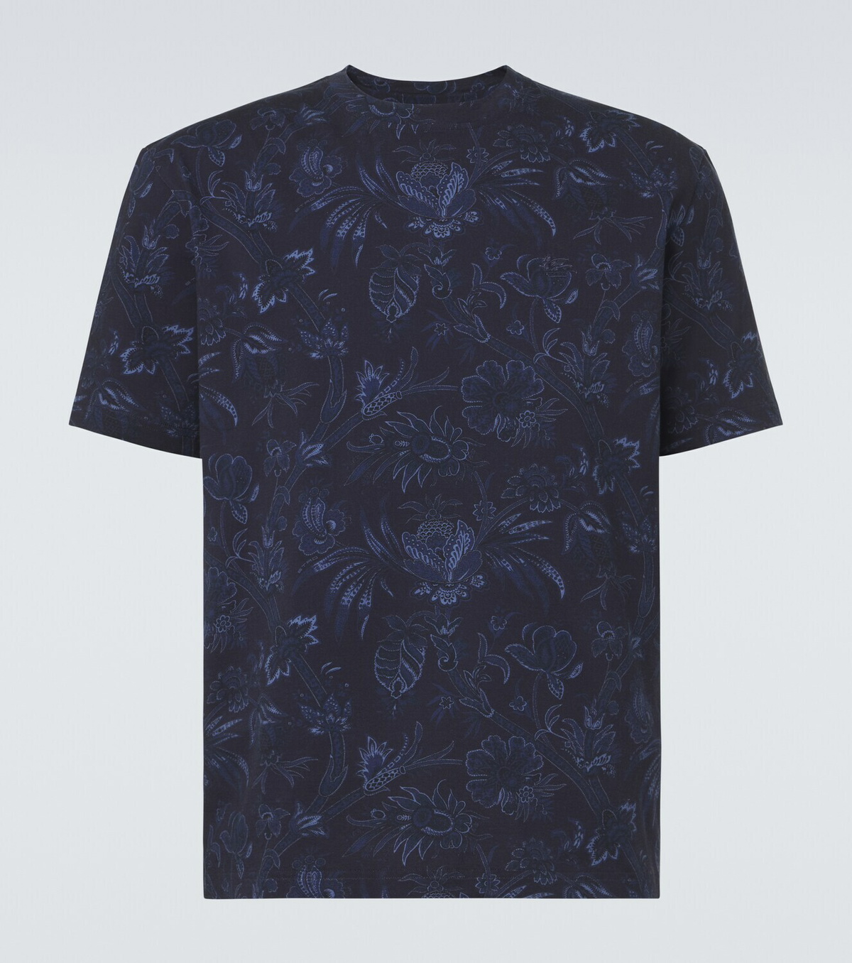 Etro Floral cotton T-shirt
