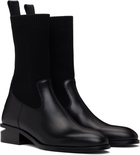 Alexander Wang Black Kane Sock Boots