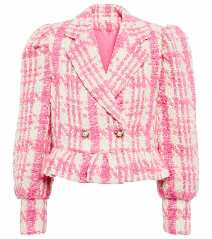 Photo: LoveShackFancy Braelynn cropped jacket