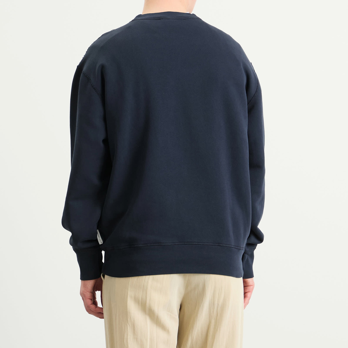 A.P.C. Men's x Marc Jacobs The Paris Crew Neck Sweatshirt in Dark Navy