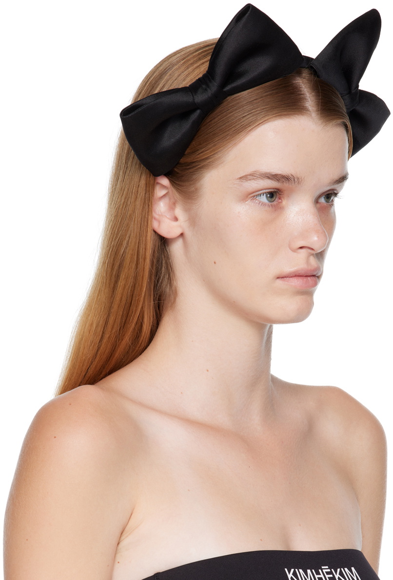 KIMHĒKIM Black Bow Headband KIMHĒKIM