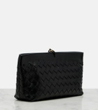 Bottega Veneta Andiamo Intrecciato Small leather clutch
