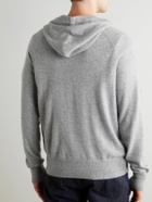 Mr P. - Mitchell Cashmere Hoodie - Gray