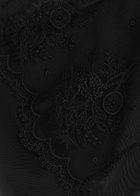 Simone PÉRÈLE Intrigue High-waist Embroidered Tulle Briefs Black