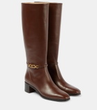 Tom Ford Whitney leather knee-high boots