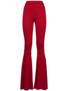 THE ANDAMANE Peggy Maxi Flared Jersey Pants