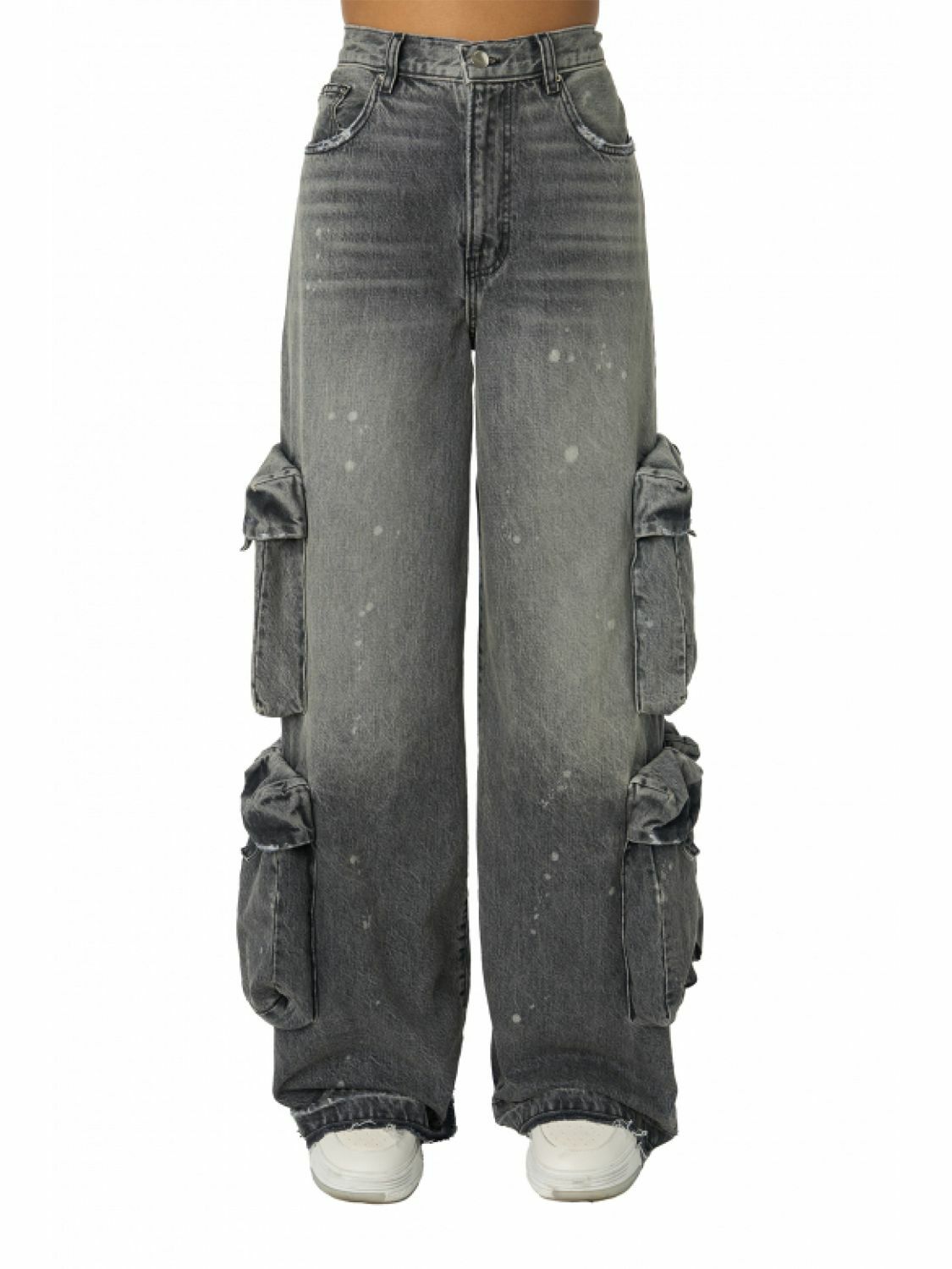デニム・ジーパン Amiri Cargo jeans Amiri Jeans Baggy Cargo In Denim Blue | Balardi