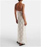 SIR Crochet cotton maxi dress