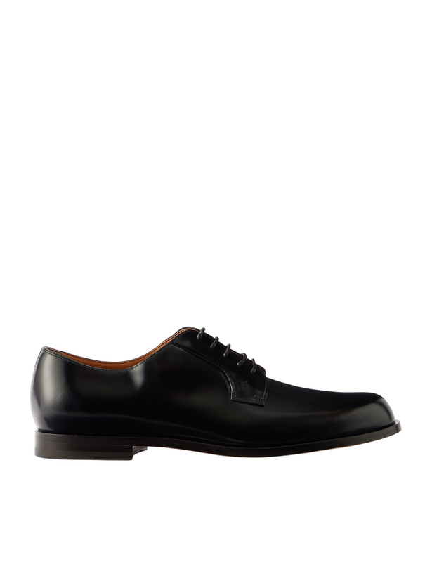 Photo: Tod's - Calgary Leather Derby Shoes - Black