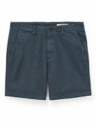 Outerknown - Nomad Straight-Leg Organic Cotton-Twill Chino Shorts - Blue