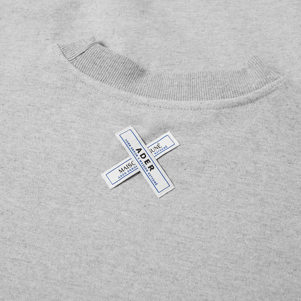トップス maison kitsune ader error sweat Maison Kitsuné x ADER error Crew Sweat Maison Kitsune